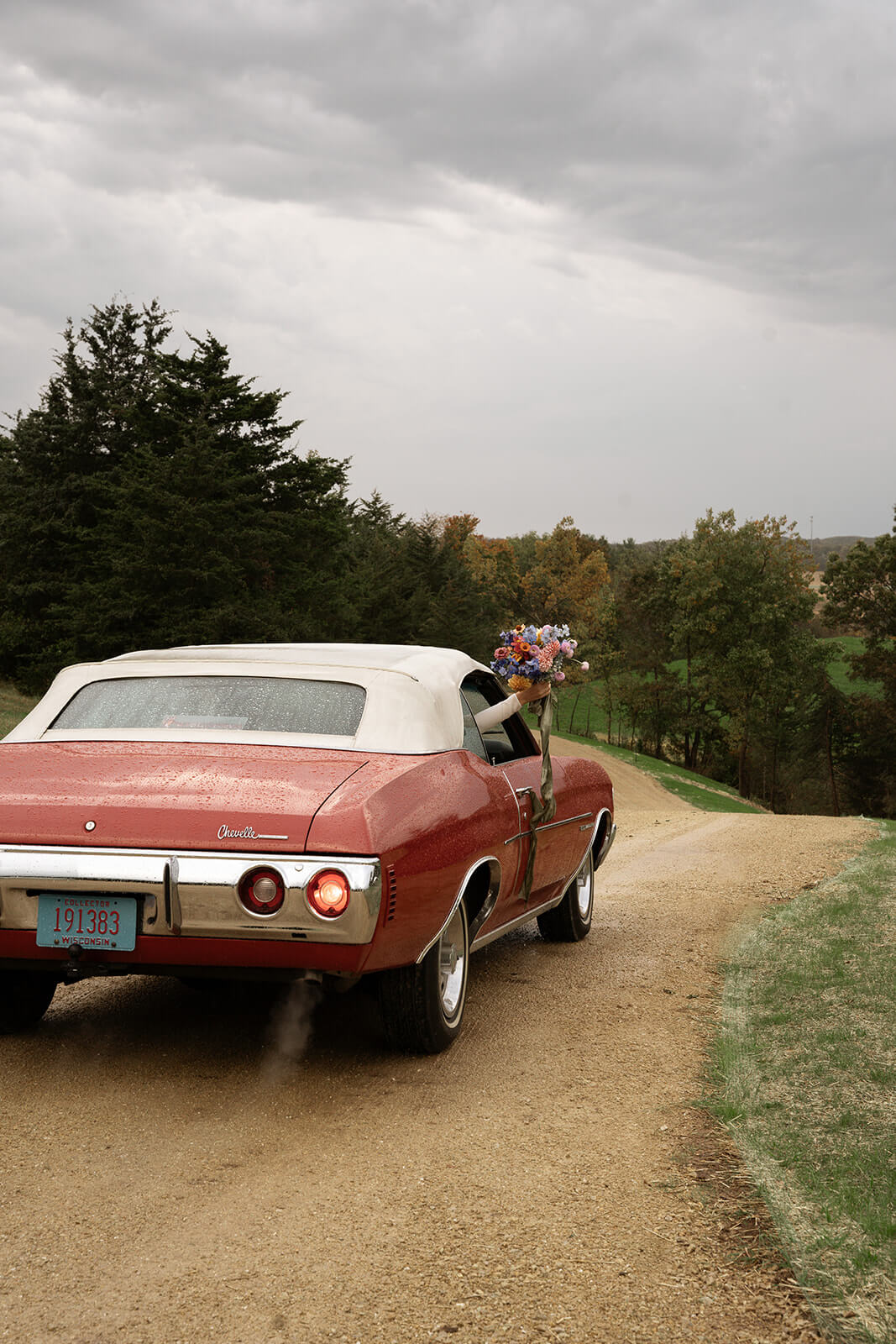 Vintage Getaway Car